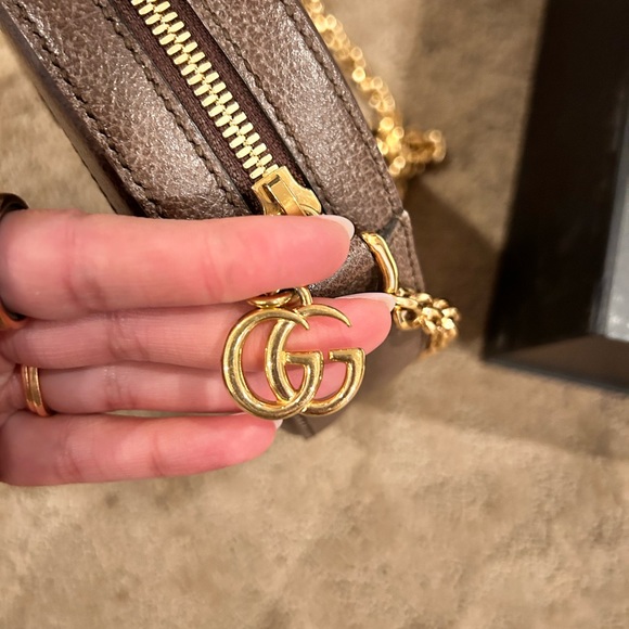 AUTHENTIC! Gucci Ophidia Round Crossbody Bag - Picture 7 of 11